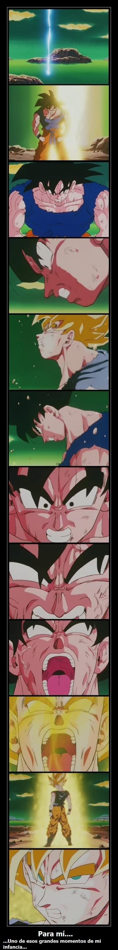 infancia dbz