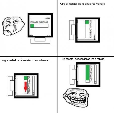 como descargar más rápido de internet
