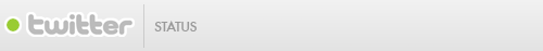 twitter status