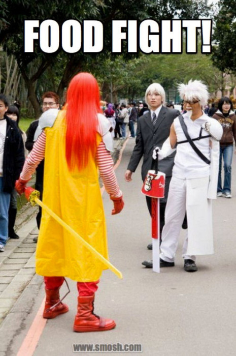 food fight