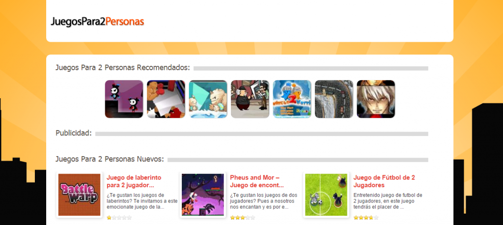 juegos para 2 personas